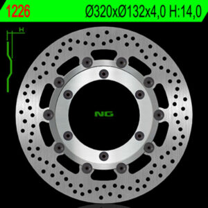 Disco de freno NG BRAKES redondo flotante 1226