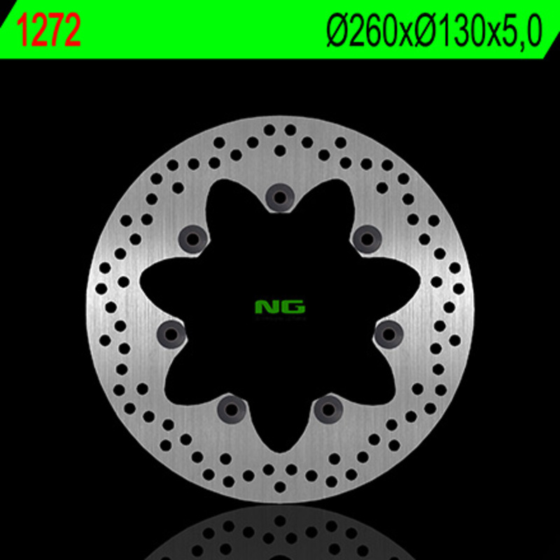 Disco de freno NG BRAKES redondo fijo 1272