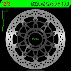 Disco de freno NG BRAKES redondo flotante 1273