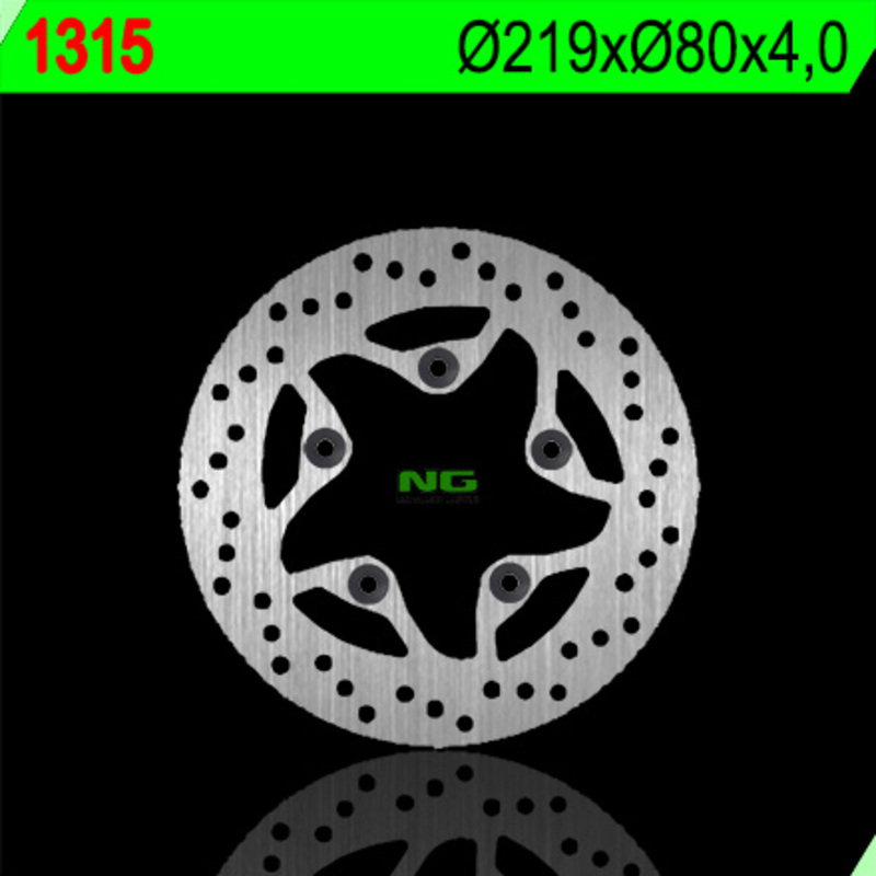 Disco de freno NG BRAKES redondo fijo 1315