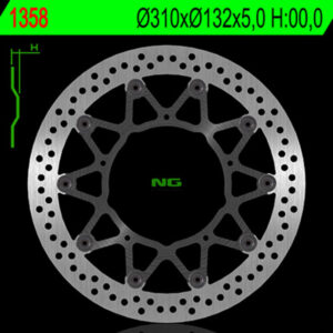 Disco de freno NG BRAKES redondo flotante 1358