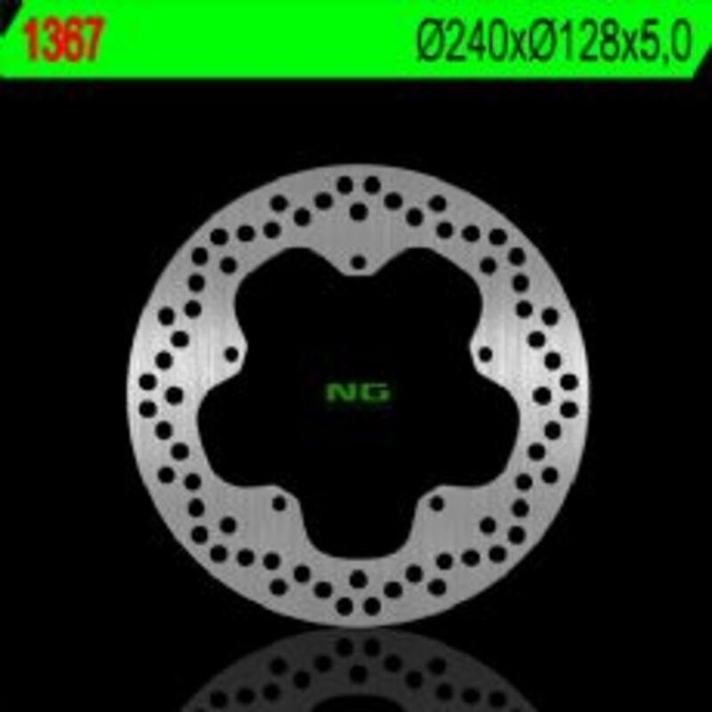 Disco de freno NG BRAKES redondo fijo 1367
