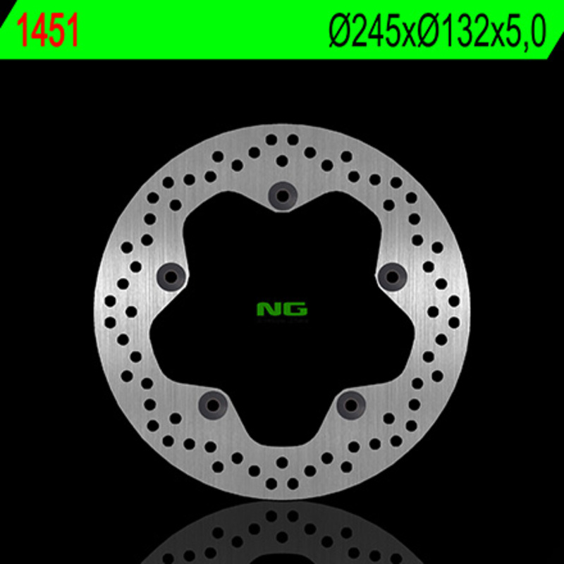 Disco de freno NG BRAKES redondo fijo 1451
