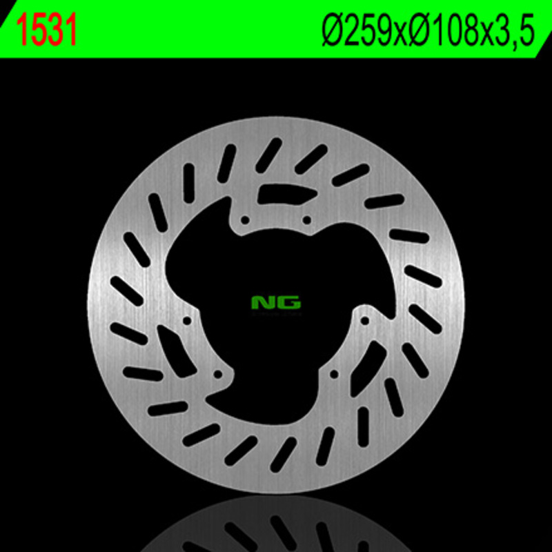 Disco de freno NG BRAKES redondo fijo 1531