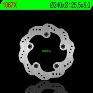 Disco de freno NG BRAKES ondulado fijo 1067X