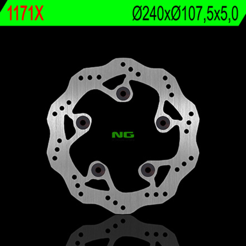 Disco de freno NG BRAKES ondulado fijo 1171X