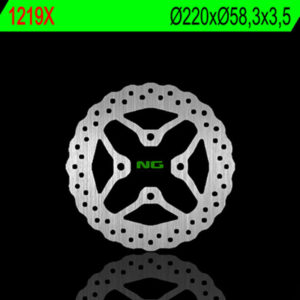 Disco de freno NG BRAKES ondulado fijo 1219X