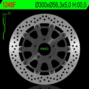 Disco de freno NG BRAKES redondo flotante 1248F