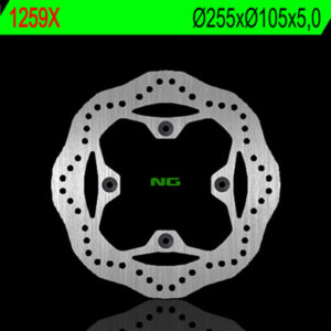 Disco de freno NG BRAKES ondulado fijo 1259X