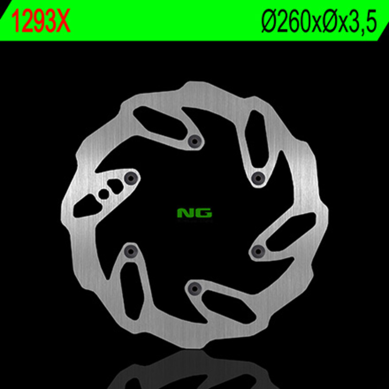 Disco de freno NG BRAKES ondulado fijo 1293X