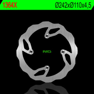 Disco de freno NG BRAKES ondulado fijo 1364X