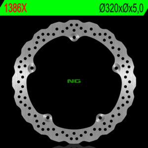 Disco de freno NG BRAKES ondulado fijo 1386X