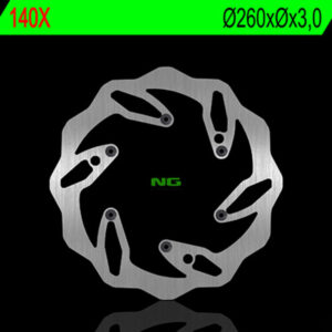 Disco de freno NG BRAKES ondulado fijo 140X