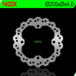 Disco de freno NG BRAKES ondulado fijo 1422X