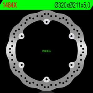 Disco de freno NG BRAKES ondulado fijo 1484X