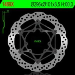 Disco de freno NG BRAKES ondulado flotante 1489X