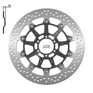 Disco de freno NG BRAKES redondo flotante 1538G