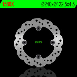 Disco de freno NG BRAKES ondulado fijo 1586X