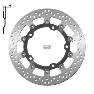 Disco de freno NG BRAKES redondo flotante 1708G