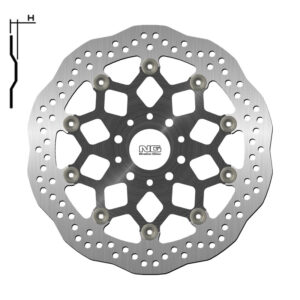 Disco de freno NG BRAKES ondulado flotante 1717XG