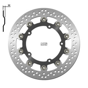 Disco de freno NG BRAKES redondo flotante 1786G