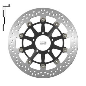 Disco de freno NG BRAKES redondo flotante 1796G