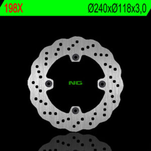 Disco de freno NG BRAKES ondulado fijo 198X