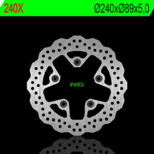 Disco de freno NG BRAKES ondulado fijo 240X