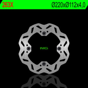 Disco de freno NG BRAKES ondulado fijo 263X