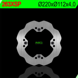 Disco de freno NG BRAKES ondulado fijo 263XSP