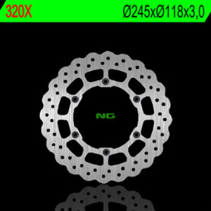 Disco de freno NG BRAKES ondulado fijo 320X
