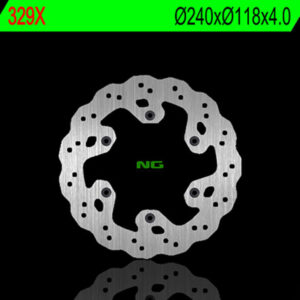 Disco de freno NG BRAKES ondulado fijo 329X