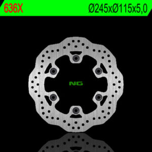 Disco de freno NG BRAKES ondulado fijo 636X