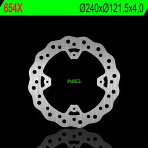 Disco de freno NG BRAKES ondulado fijo 654X