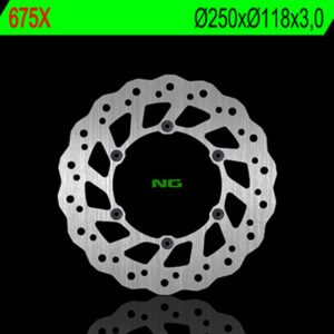 Disco de freno NG BRAKES ondulado fijo 675X