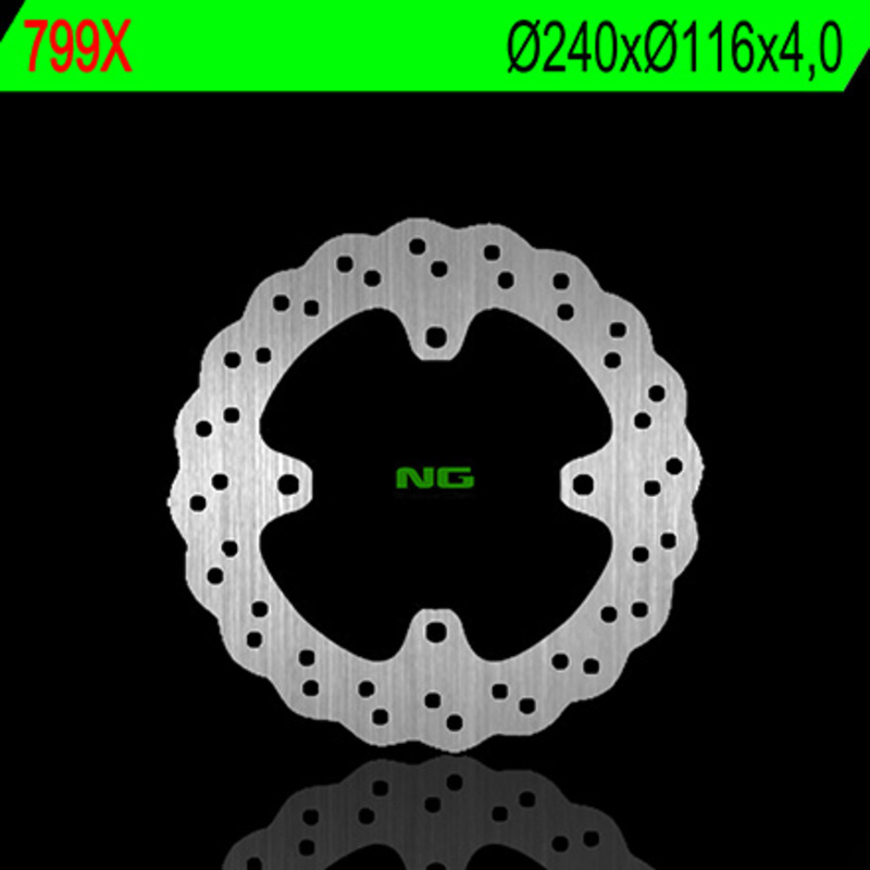 Disco de freno NG BRAKES ondulado fijo 799X