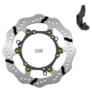 Kit disco de freno sobredimensionado NG BRAKES ondulado flotante 1254XBHK09