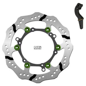 Kit disco de freno sobredimensionado NG BRAKES ondulado flotante 1254XBHK16