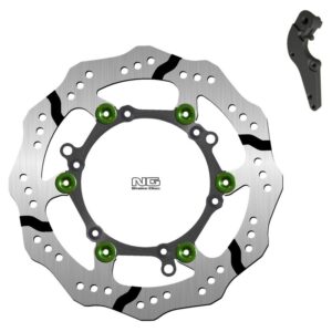 Kit disco de freno sobredimensionado NG BRAKES ondulado flotante 1254XBHK17