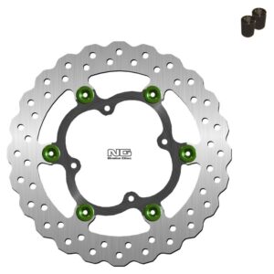 Kit disco de freno sobredimensionado NG BRAKES ondulado flotante 1324XK20