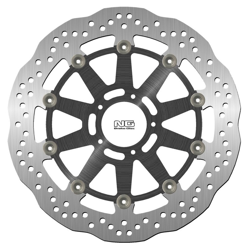 Disco de freno NG BRAKES ondulado flotante 1565XG