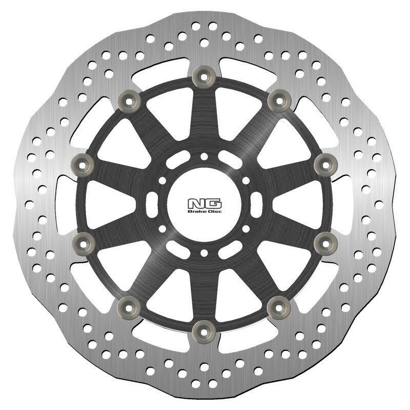 Disco de freno NG BRAKES ondulado flotante 1597XG
