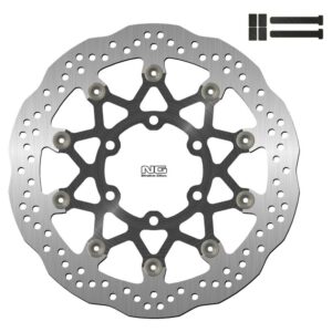 Kit disco de freno sobredimensionado NG BRAKES ondulado flotante 1642XGK32
