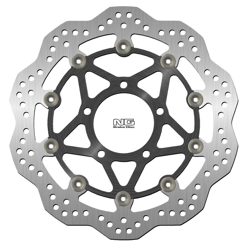 Disco de freno NG BRAKES ondulado flotante 1695XG