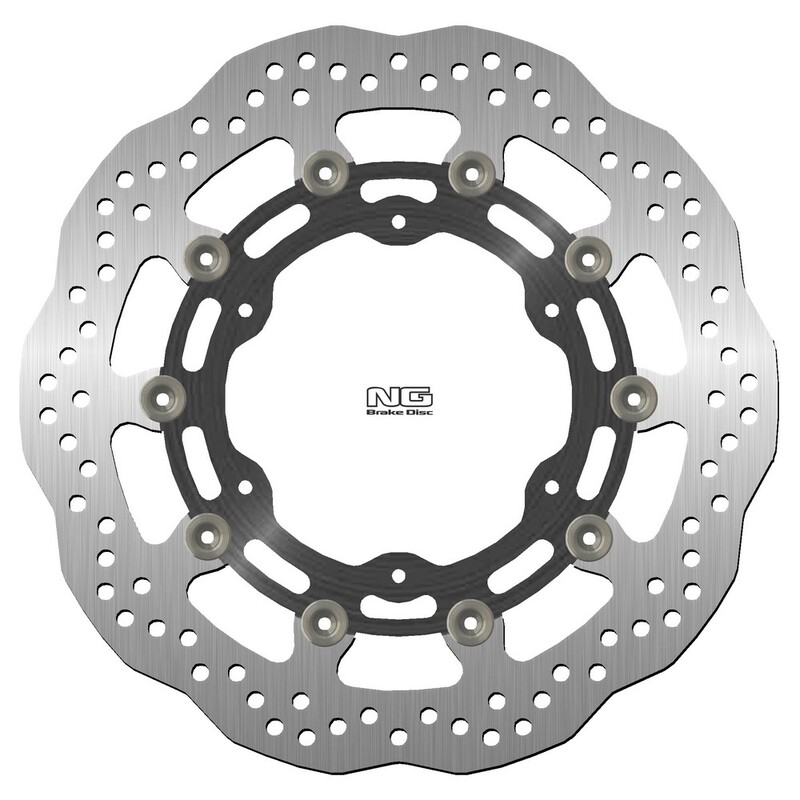 Disco de freno NG BRAKES ondulado flotante 297XG