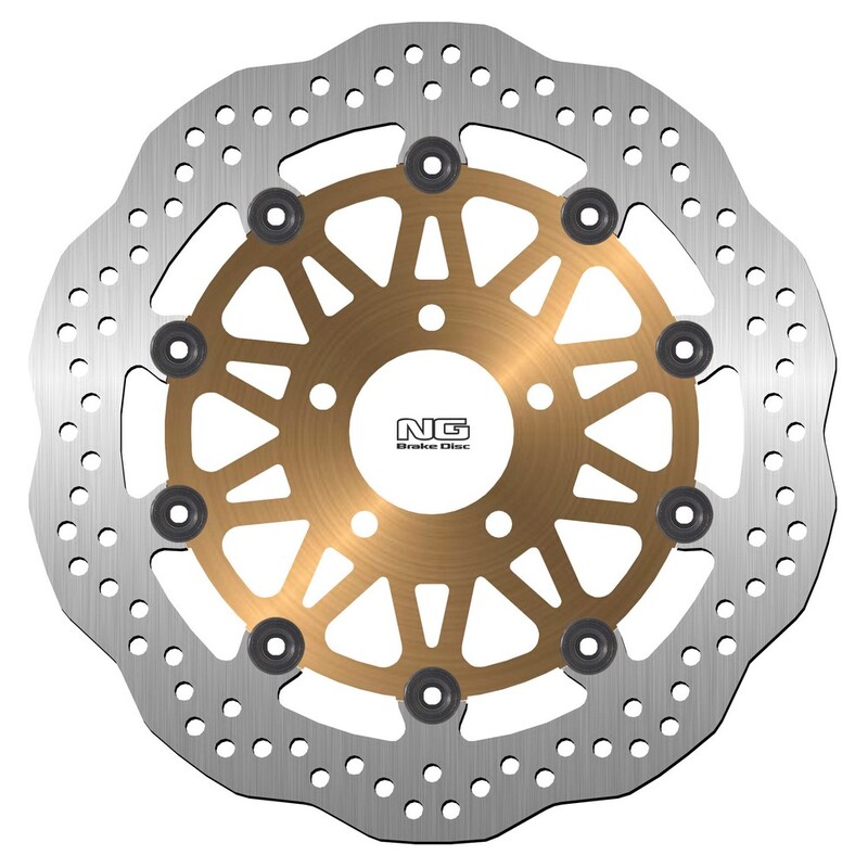Disco de freno NG BRAKES ondulado flotante 120X