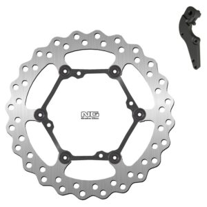 Kit disco de freno sobredimensionado NG BRAKES ondulado flotante 1326XK17