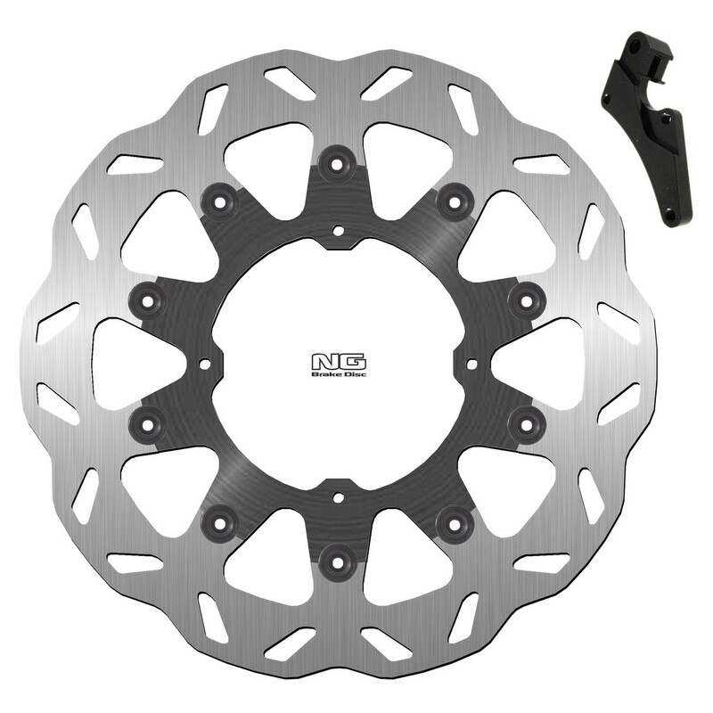 Kit disco de freno sobredimensionado NG BRAKES ondulado flotante 726XK15