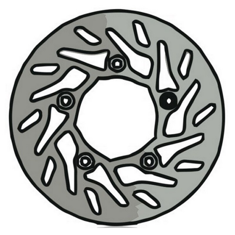 Disco de freno NG BRAKES redondo fijo 9191