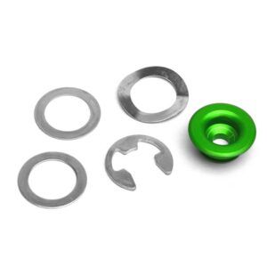 Casquillo de aluminio verde para disco de freno flotante NG BRAKES - 1 unidad RECBUL030A
